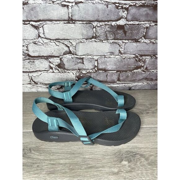 Chaco Bodhi Storm Blue Textile Toe Loop Hiking Sandals Men 12M US/45EU JCH108309 - Picture 12 of 16